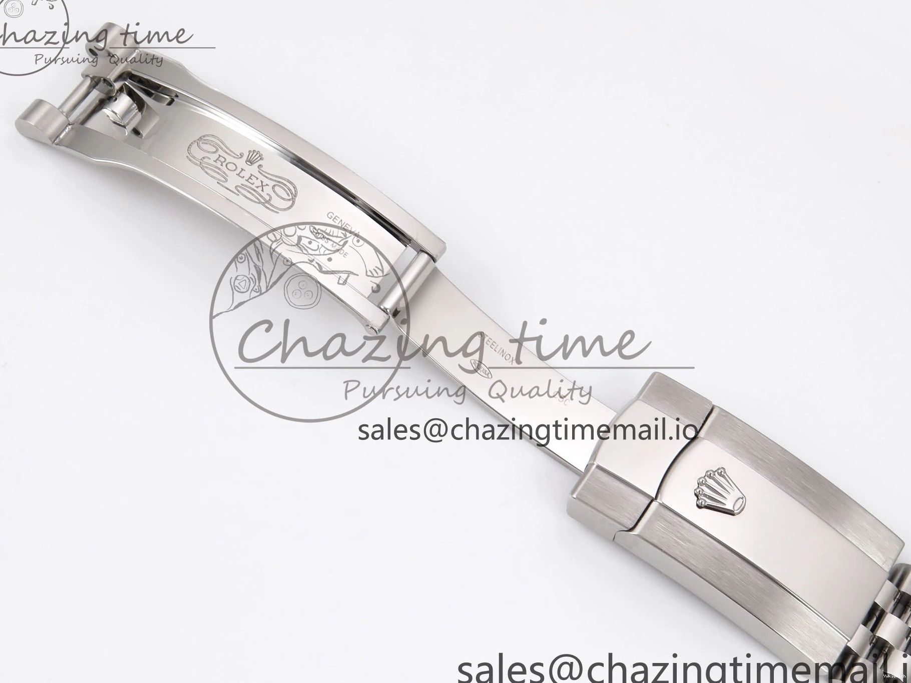 Best White 41 EWEF 126334 Jubilee Edition Dial DateJust A3235 on Bracelet Silver 1224